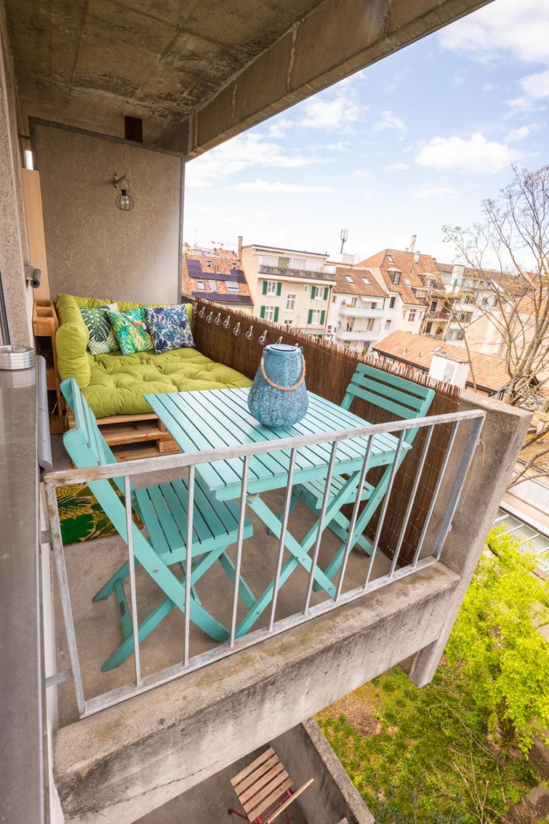 Special Blue Tiger Apartment Basel, Messe Kleinbasel 10-Star Exterior photo
