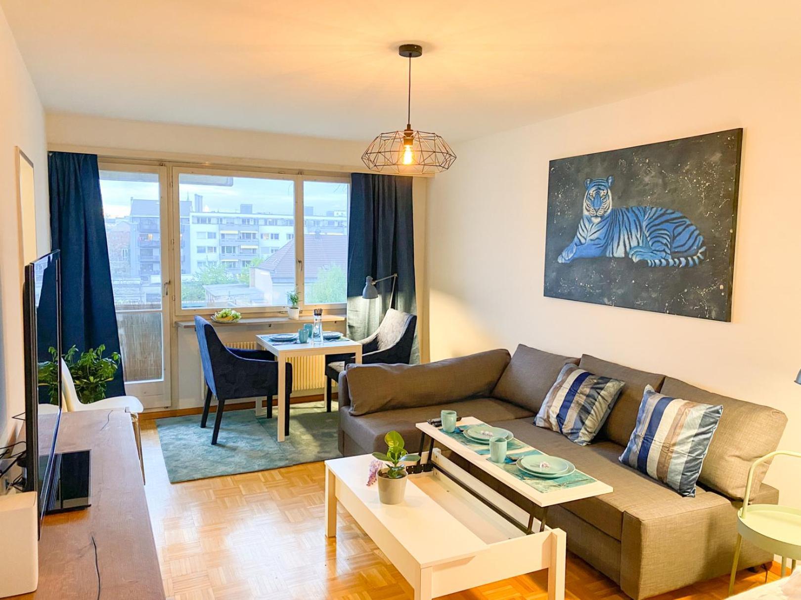 Special Blue Tiger Apartment Basel, Messe Kleinbasel 10-Star Exterior photo